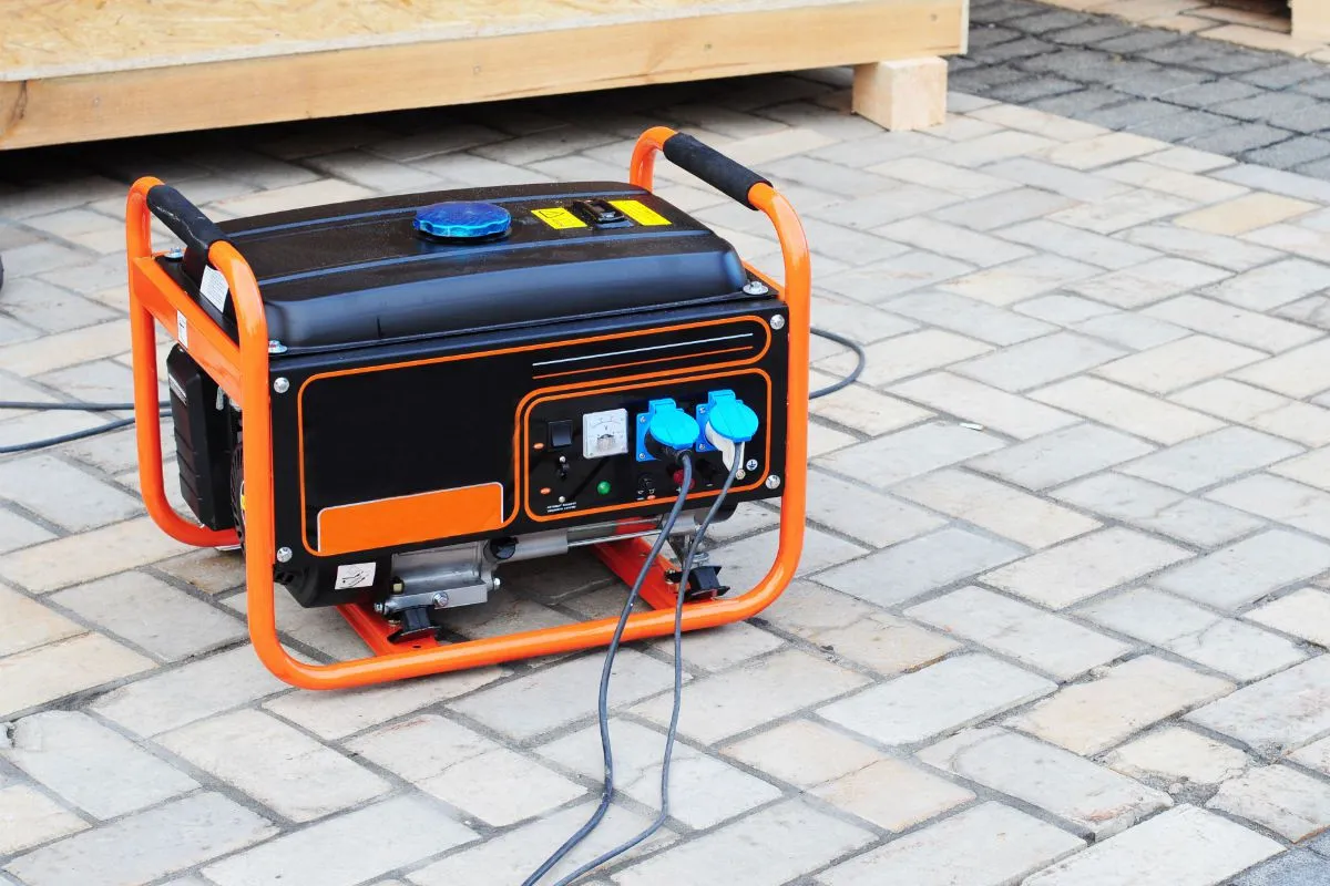 Electrical equipment and power connections on a job site